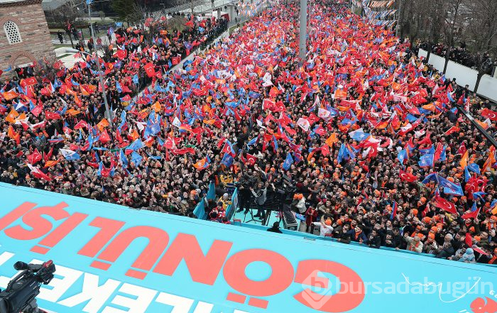 Cumhurbaşkanı Erdoğan Bursa'da