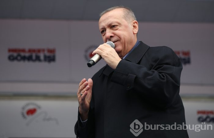 Cumhurbaşkanı Erdoğan Bursa'da