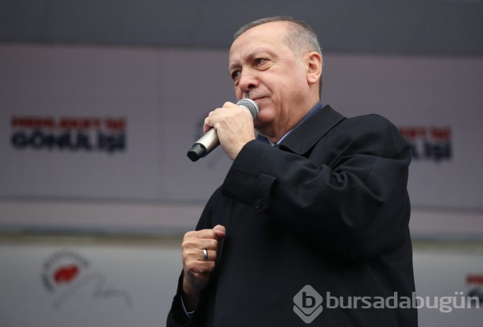 Cumhurbaşkanı Erdoğan Bursa'da
