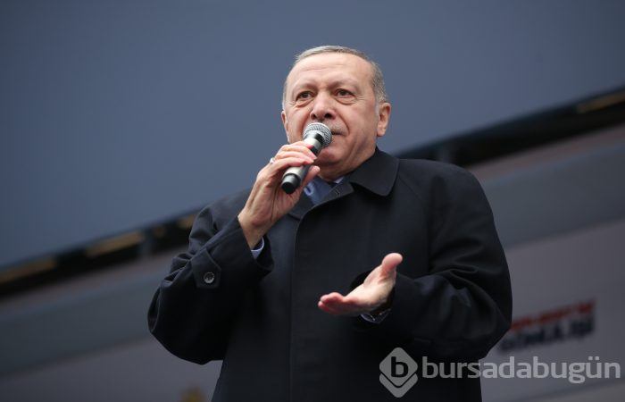 Cumhurbaşkanı Erdoğan Bursa'da