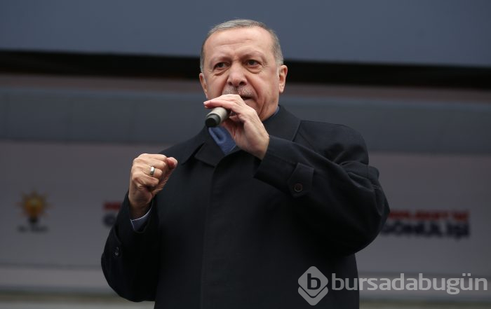 Cumhurbaşkanı Erdoğan Bursa'da
