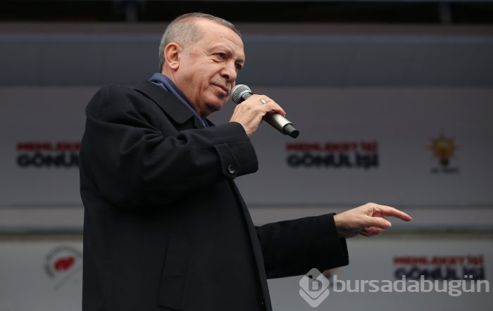 Cumhurbaşkanı Erdoğan Bursa'da