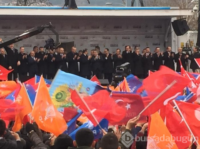 Cumhurbaşkanı Erdoğan Bursa'da