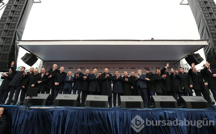 Cumhurbaşkanı Erdoğan Bursa'da