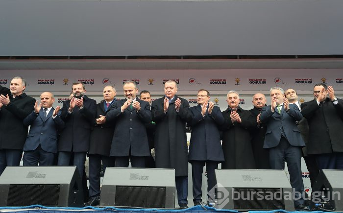 Cumhurbaşkanı Erdoğan Bursa'da