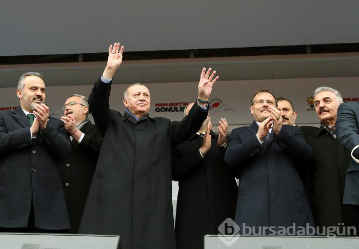 Cumhurbaşkanı Erdoğan Bursa'da