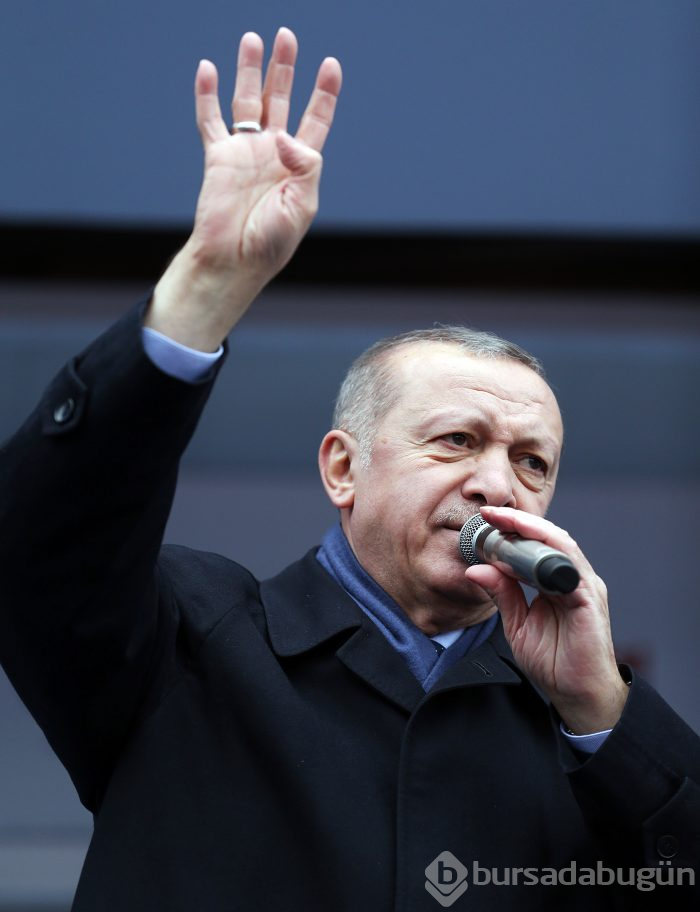 Cumhurbaşkanı Erdoğan Bursa'da