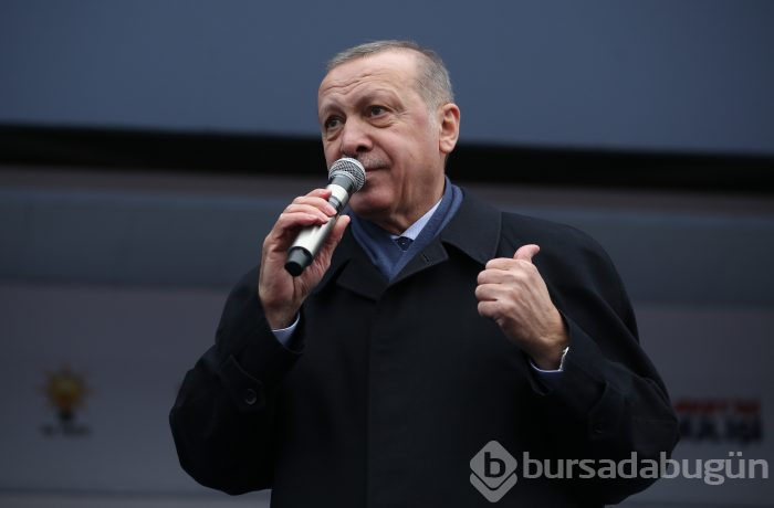 Cumhurbaşkanı Erdoğan Bursa'da