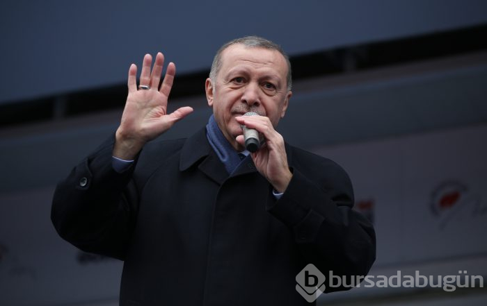 Cumhurbaşkanı Erdoğan Bursa'da