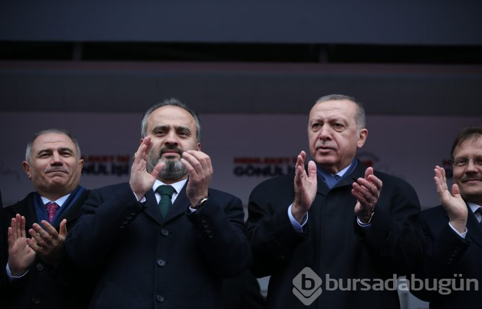 Cumhurbaşkanı Erdoğan Bursa'da