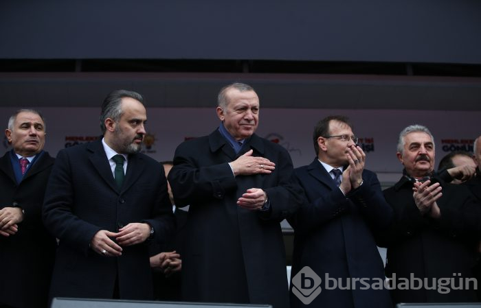 Cumhurbaşkanı Erdoğan Bursa'da