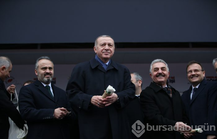 Cumhurbaşkanı Erdoğan Bursa'da