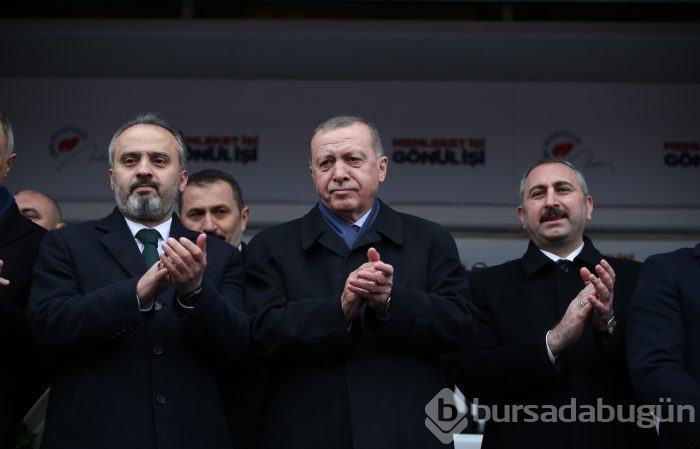 Cumhurbaşkanı Erdoğan Bursa'da