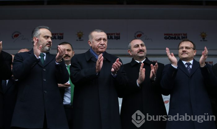 Cumhurbaşkanı Erdoğan Bursa'da