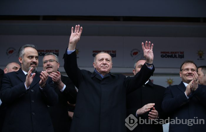 Cumhurbaşkanı Erdoğan Bursa'da