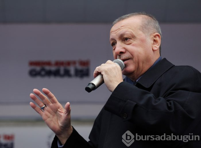 Cumhurbaşkanı Erdoğan Bursa'da