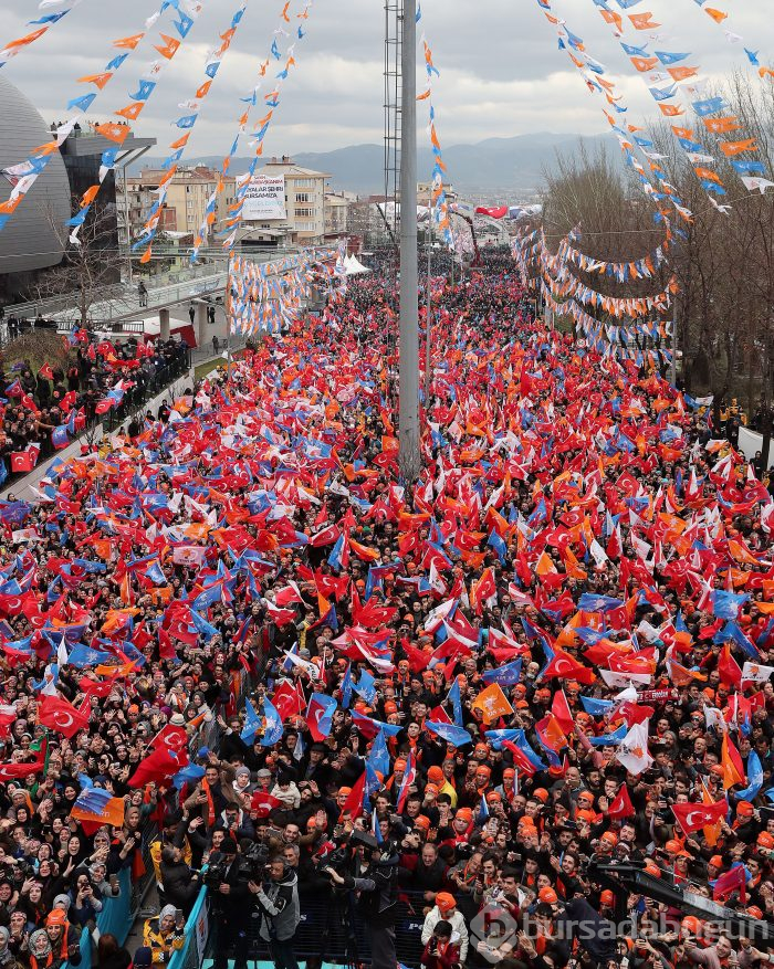 Cumhurbaşkanı Erdoğan Bursa'da
