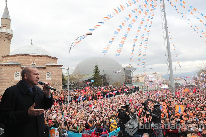 Cumhurbaşkanı Erdoğan Bursa'da