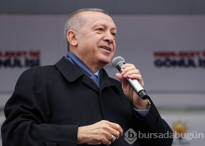 Cumhurbaşkanı Erdoğan Bursa'da