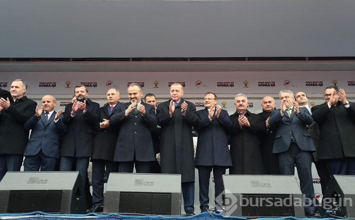 Cumhurbaşkanı Erdoğan Bursa'da