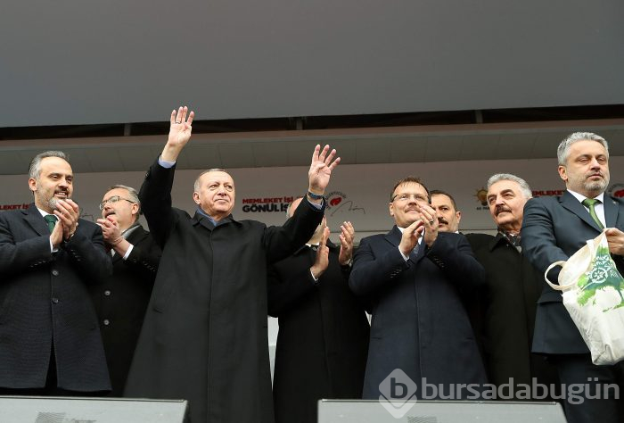 Cumhurbaşkanı Erdoğan Bursa'da