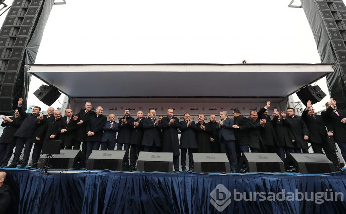Cumhurbaşkanı Erdoğan Bursa'da