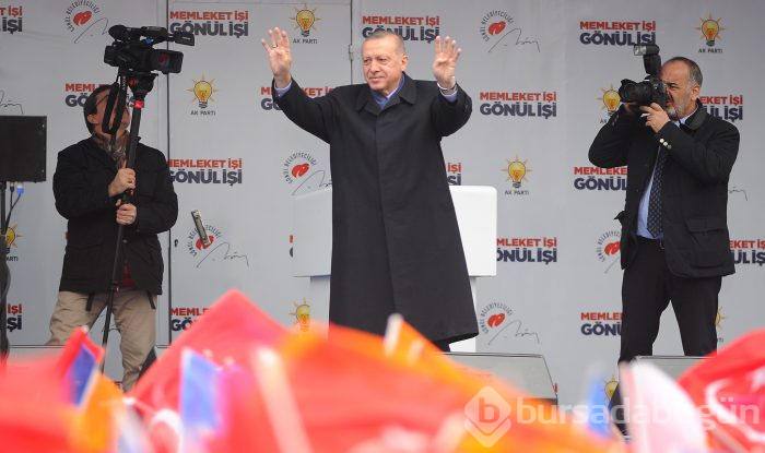 Cumhurbaşkanı Erdoğan Bursa'da