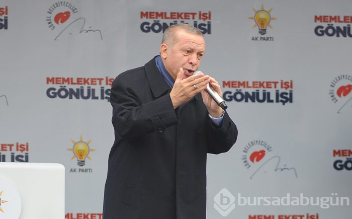 Cumhurbaşkanı Erdoğan Bursa'da