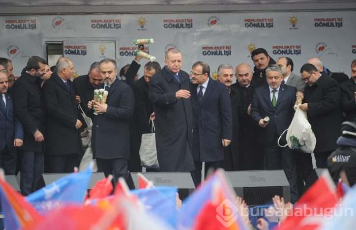 Cumhurbaşkanı Erdoğan Bursa'da