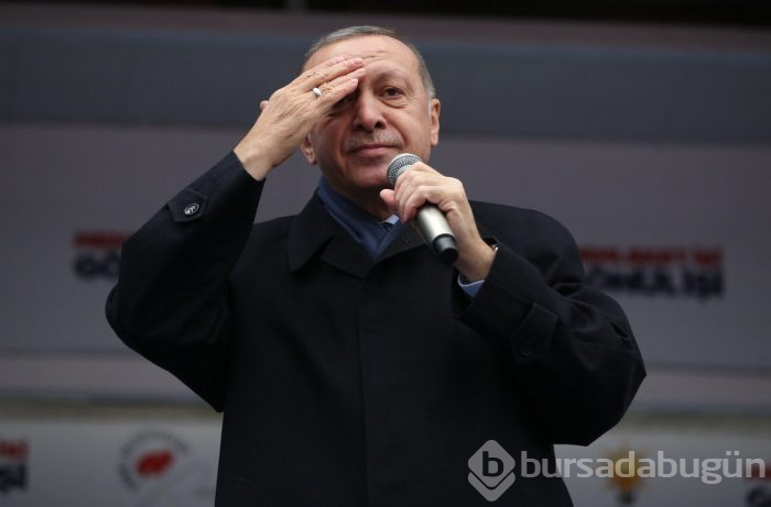 Cumhurbaşkanı Erdoğan Bursa'da