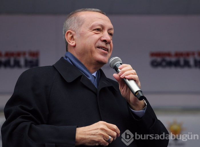 Cumhurbaşkanı Erdoğan Bursa'da