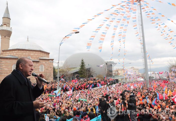 Cumhurbaşkanı Erdoğan Bursa'da