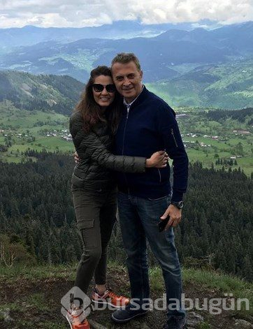 Fikret Orman eski Türkiye güzeli sevgilisi Özlem Kaymaz ile Karadeniz tatilinde