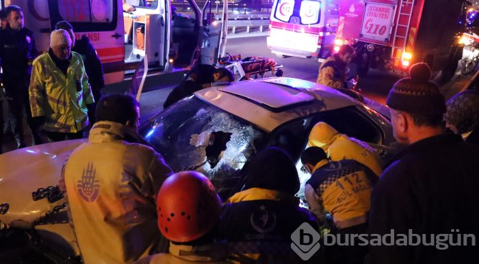 D-100'de can pazarı: Sıkıştığı yerden 1.5 saatte kurtarıldı
