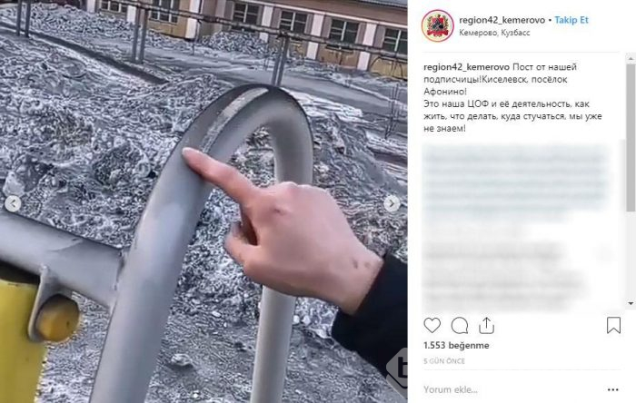 Rusya'da yine 'siyah' kar yağdı
