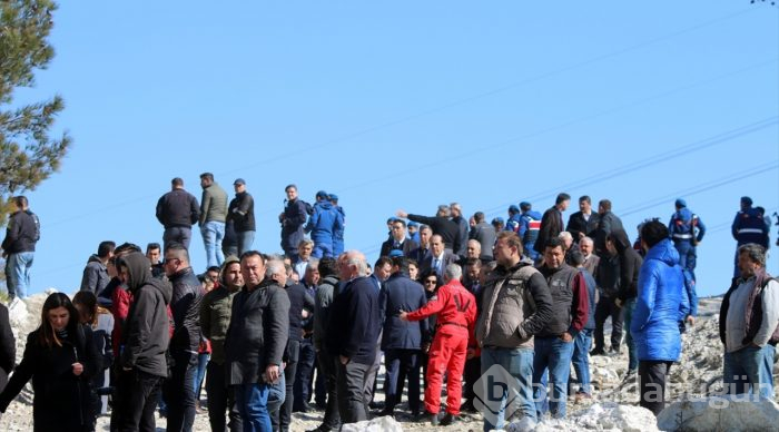 Muğla'da maden sahasında heyelan
