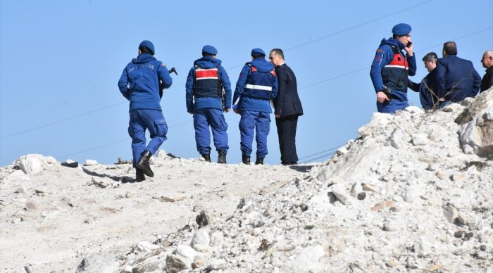 Muğla'da maden sahasında heyelan
