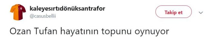 Ozan Tufan'ın performansı ses getirdi
