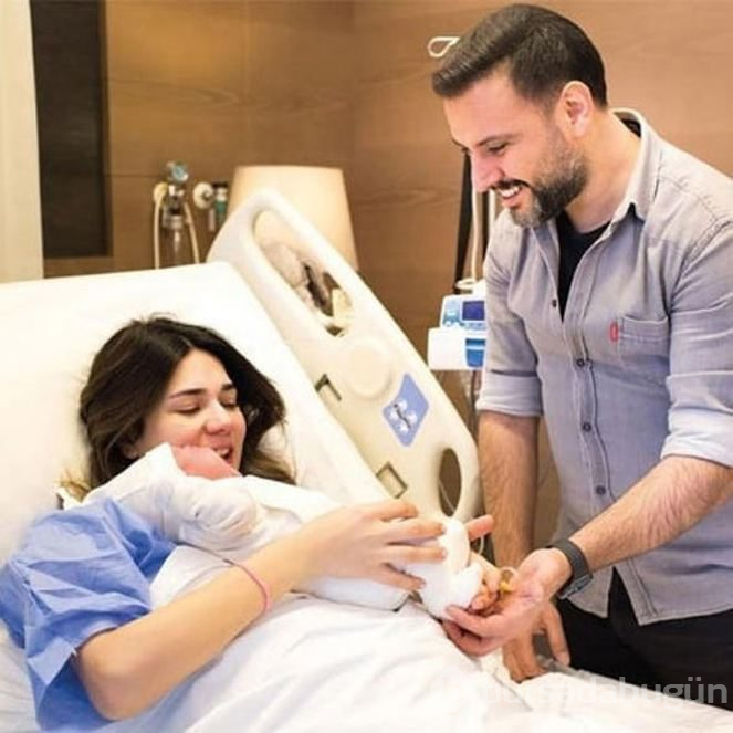 Alişan ve Buse oğullarına böyle kavuştu
