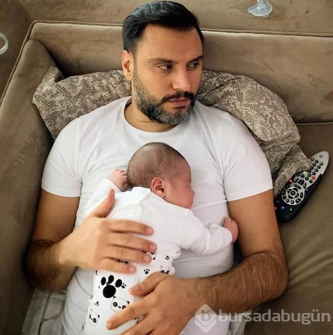Alişan ve Buse oğullarına böyle kavuştu
