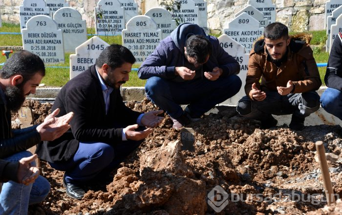 Yanarak ölen Cemal bebek toprağa verildi
