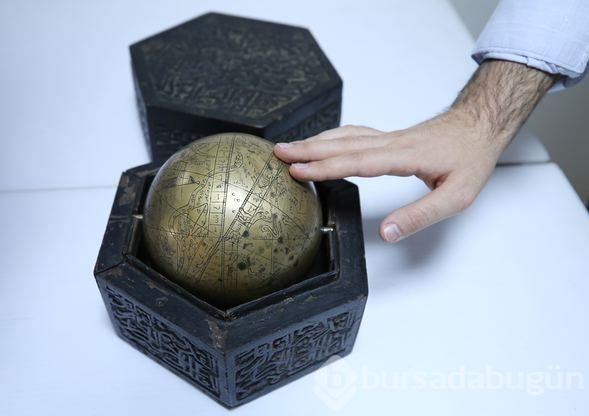 Osmanlı dönemine ait 'gökküre' ele geçirildi
