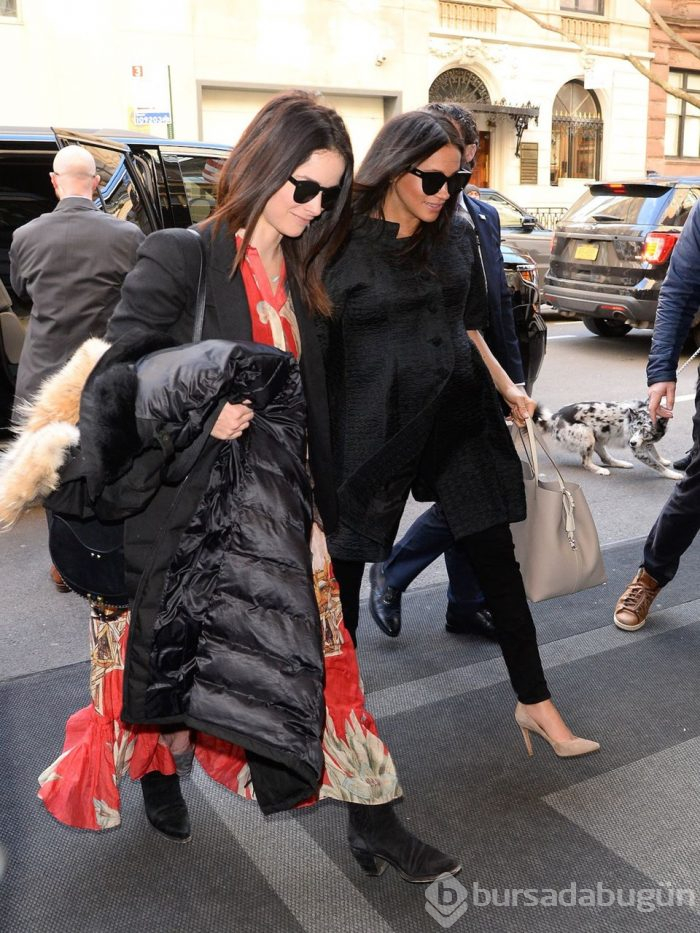 Meghan Markle arkadaşlarıyla Amerika tatilinde