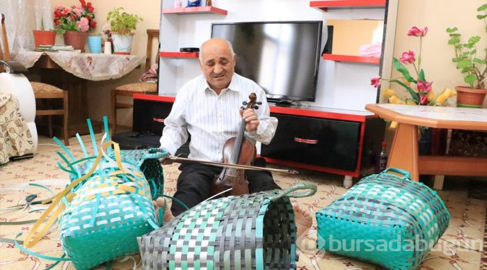 Ambalaj atıklarından 20 yıldır çanta yapıyor
