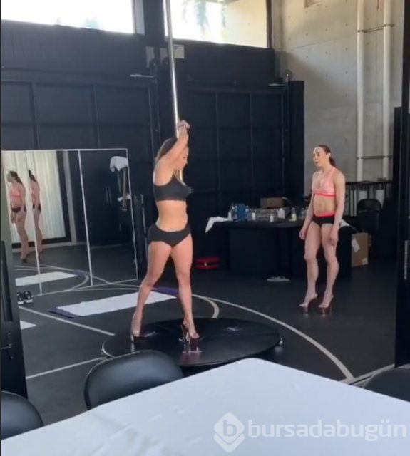 Jennifer Lopez striptiz derslerine başladı
