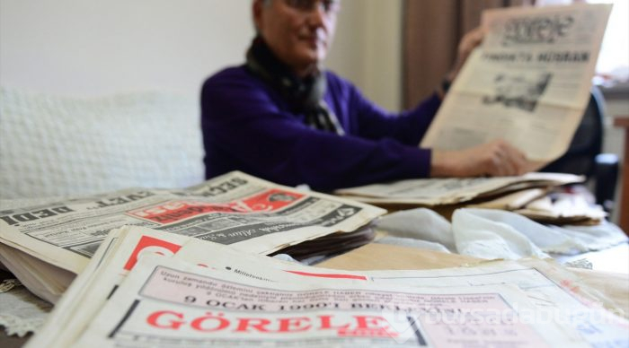46 yıllık gazete arşivini gelecek nesiller için saklıyor
