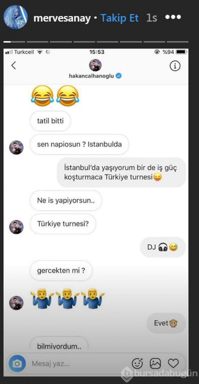 Merve Sanay hacklendi! Hakan Çalhanoğlu'nun bomba mesajları ifşa oldu
