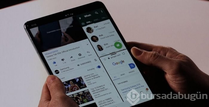 Samsung katlanır telefonu Galaxy Fold'u tanıttı! Samsung Galaxy S10, S10Plus, S10e Türkiye fiyatı belli oldu