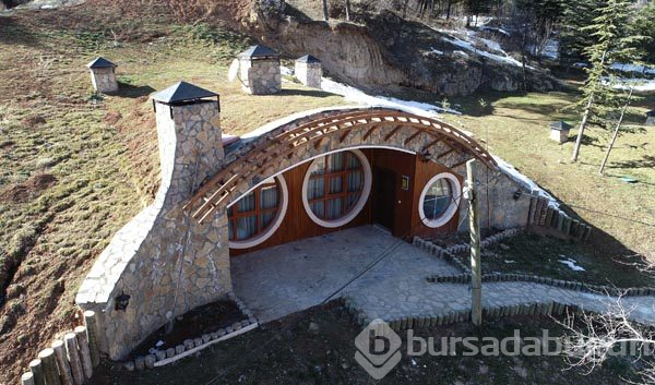 'Hobbit Köyü' Sivas'ta hizmete açıldı...
