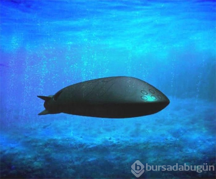 Rusya'dan 'Poseidon' paylaşımı (2 megaton nükleer başlık taşıyabiliyor)